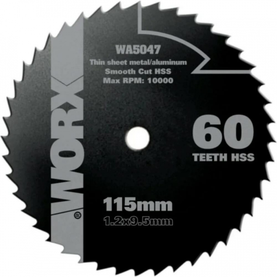 Пильный диск по металлу WORX WA5047