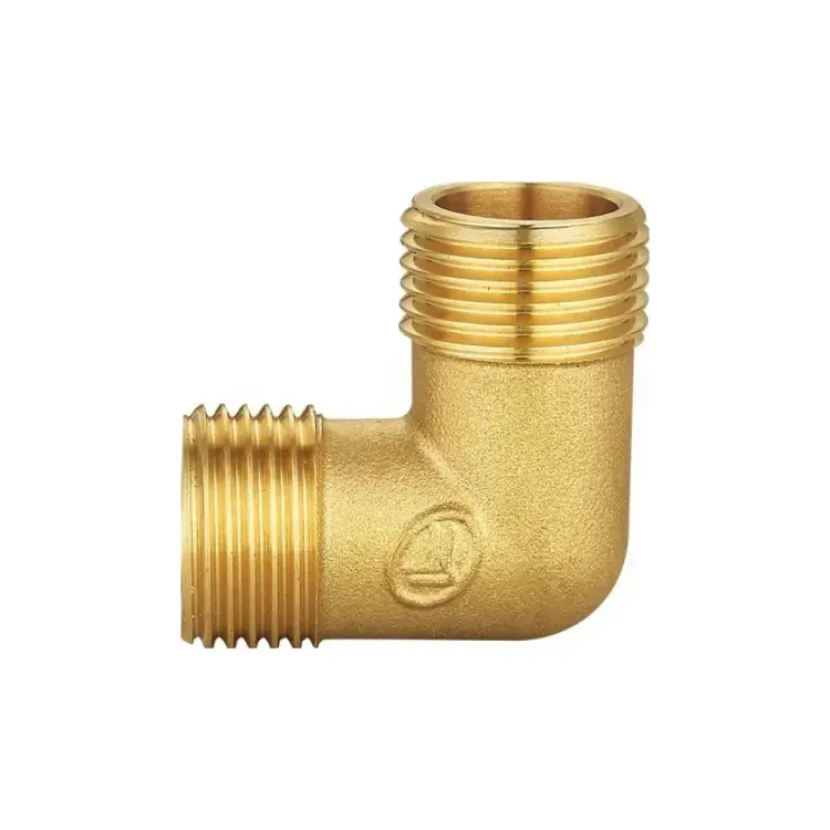 Резьбовой латунный угол DOUBLE-LIN LL6136B (1")