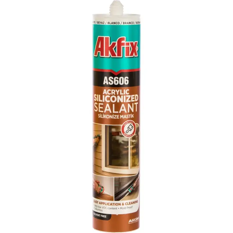 Силиконизированный акриловый герметик Akfix AS606 AA001