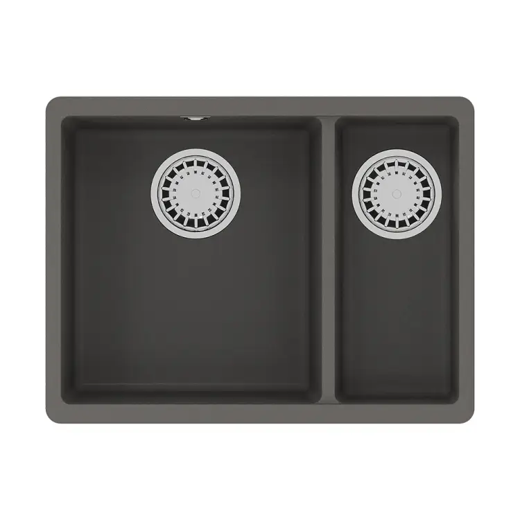 Кухонная мойка Lemark SINARA 550.2-U цвет: серый шёлк 9910083 Кухонная мойка Lemark SINARA 550.2-U цвет: серый шёлк 9910083