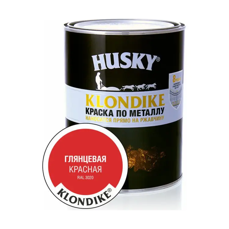 Краска по металлу HUSKY Klondike 26162 Краска по металлу HUSKY Klondike 26162