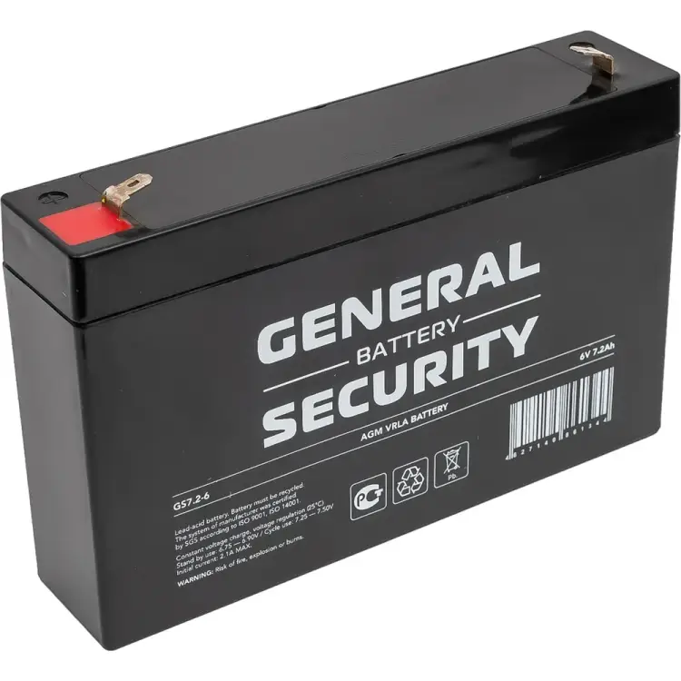 Аккумулятор для ИБП General Security GS7.2-6
