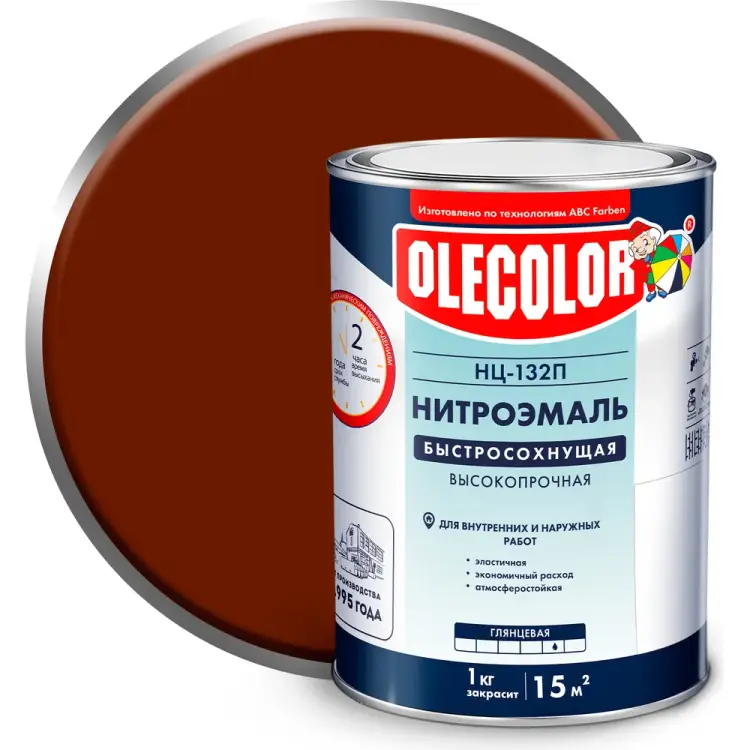 Эмаль Olecolor НЦ-132 4100003238 Эмаль Olecolor НЦ-132 4100003238