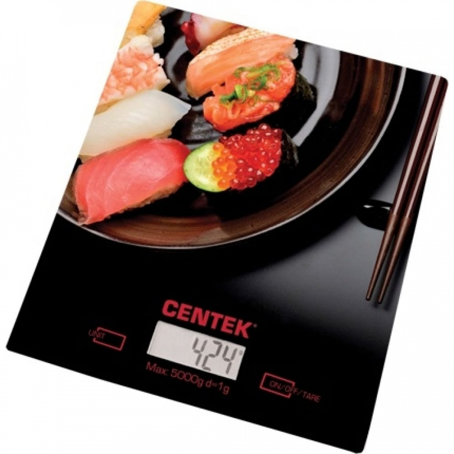 Стеклянные электронные кухонные весы Centek CT-2462