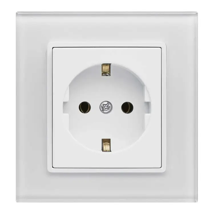 Одинарная розетка Vesta Electric Exclusive White FRZ00040004BEL