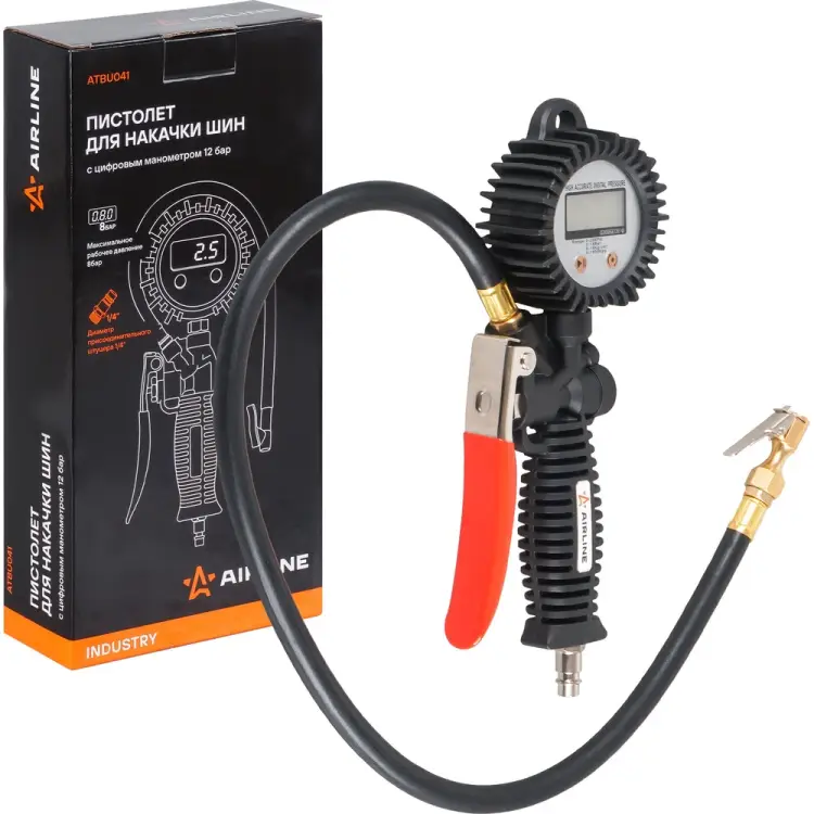 Пистолет для накачки шин Airline INDUSTRY ATBU041