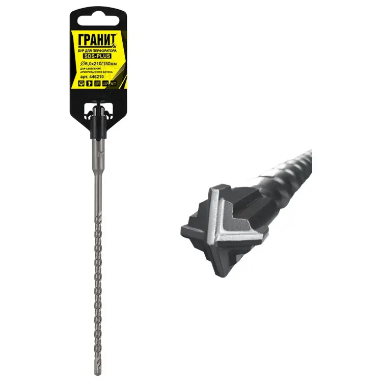 Бур sds-plus Гранит Quadro-X 446210