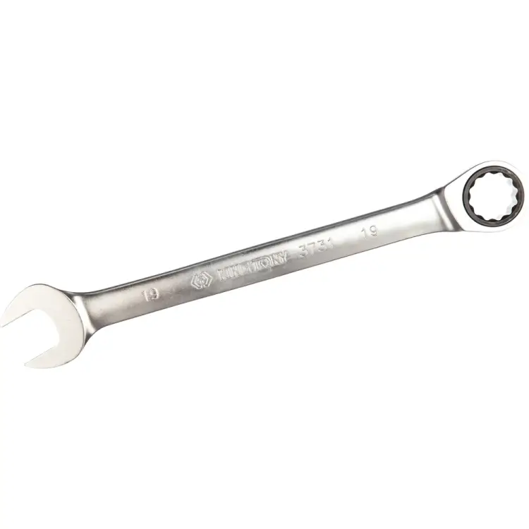 Трещоточный комбинированный ключ KING TONY 373119M