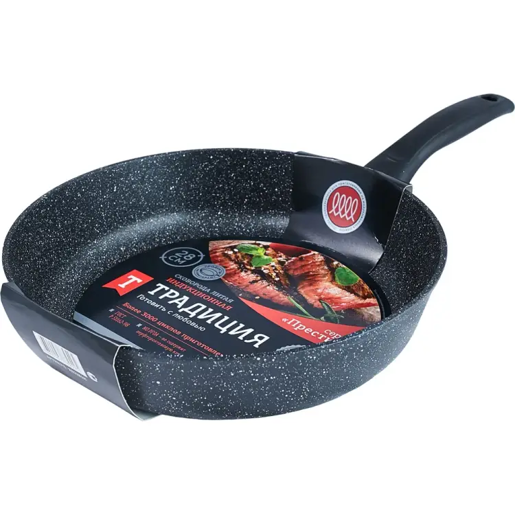 Литая сковорода Традиция готовить с любовью Престиж ТП2281И Литая сковорода Традиция готовить с любовью Престиж ТП2281И