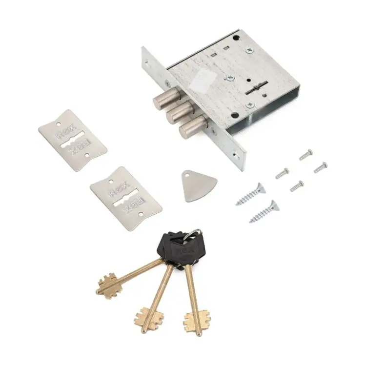 Врезной сувальдный замок Эльбор ReX.1.5