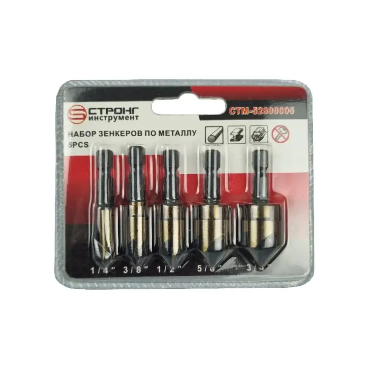Набор зенкеров по металлу Strong СТМ-52800005