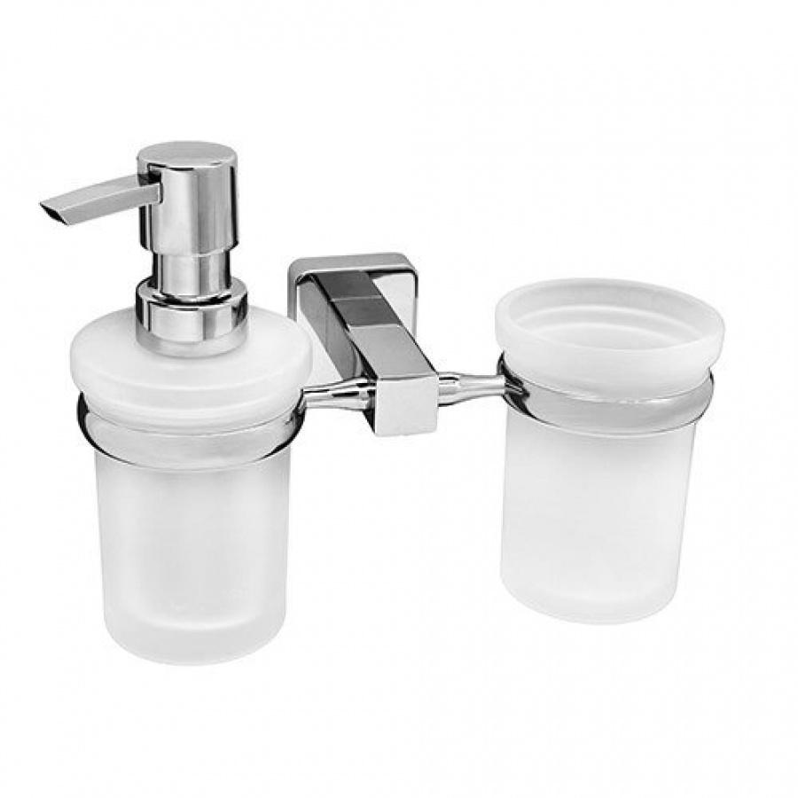 Держатель стакана и дозатора WasserKraft Lippe K-6589