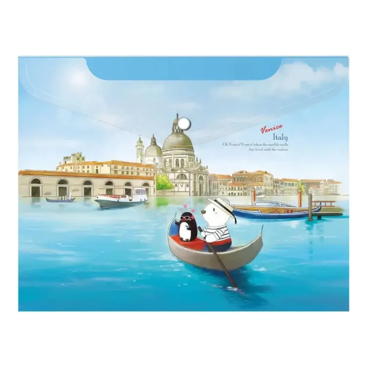 Папка-конверт COMIX география A1854 VN Папка-конверт COMIX география A1854 VN