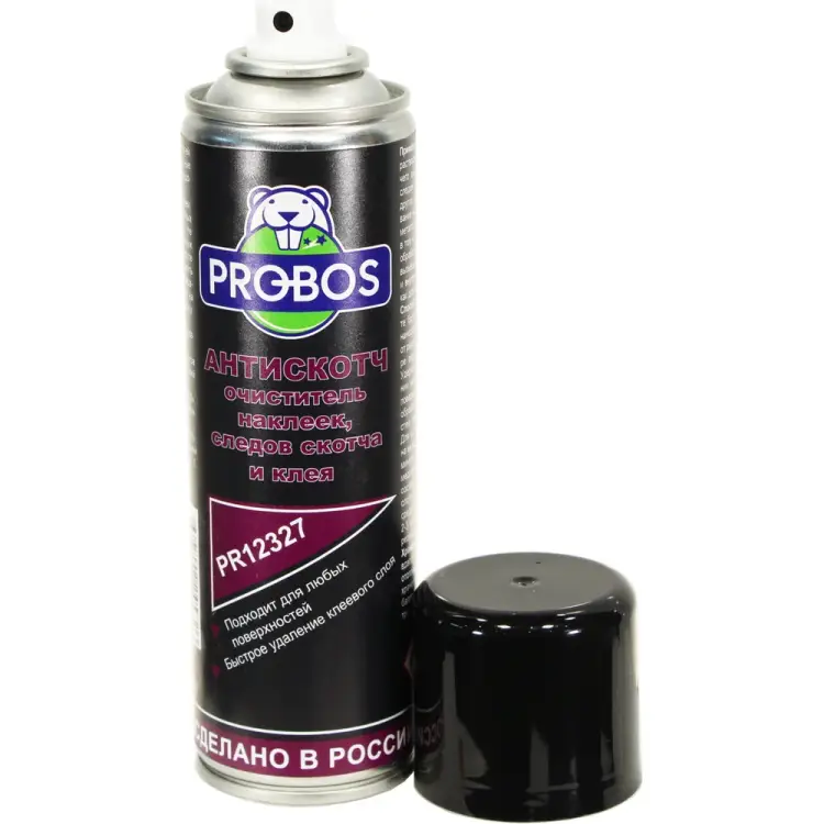 Очиститель наклеек следов скотча и клея PROBOS Антискотч PR12327