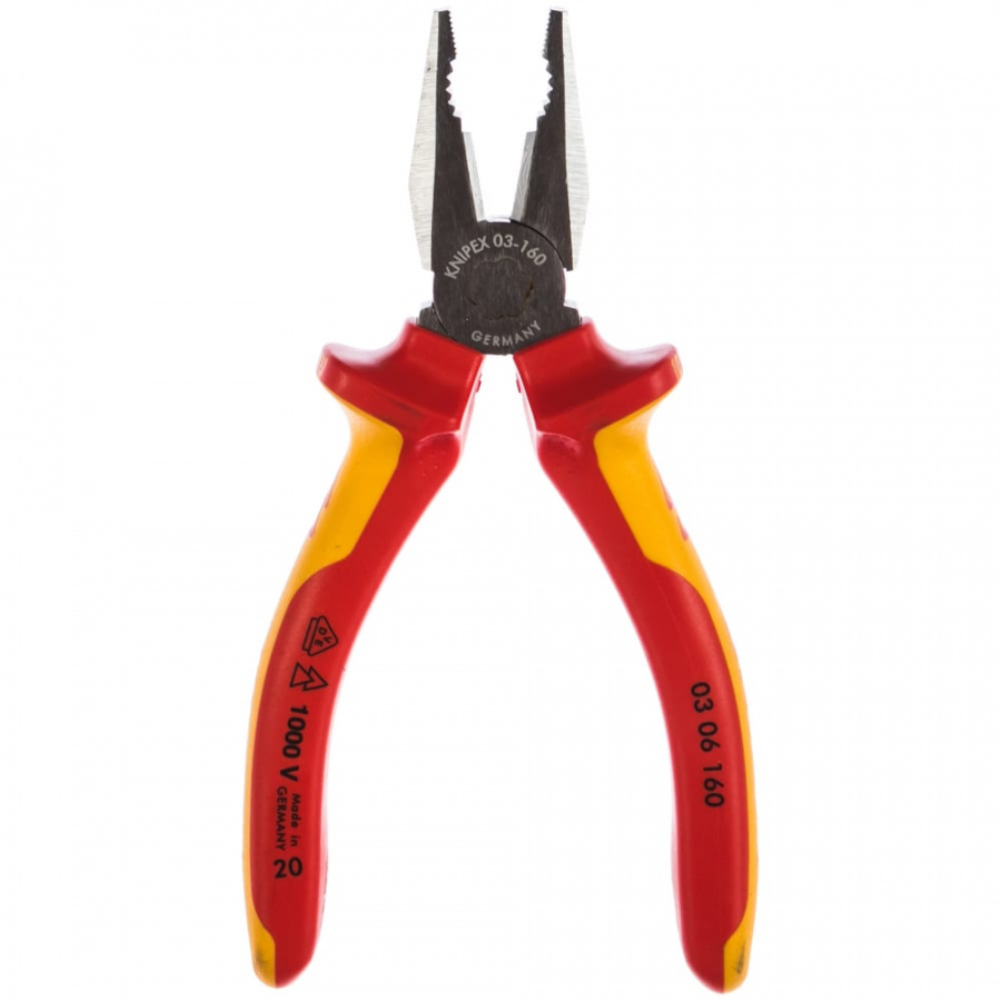 Диэлектрические пассатижи Knipex KN-0306160SB