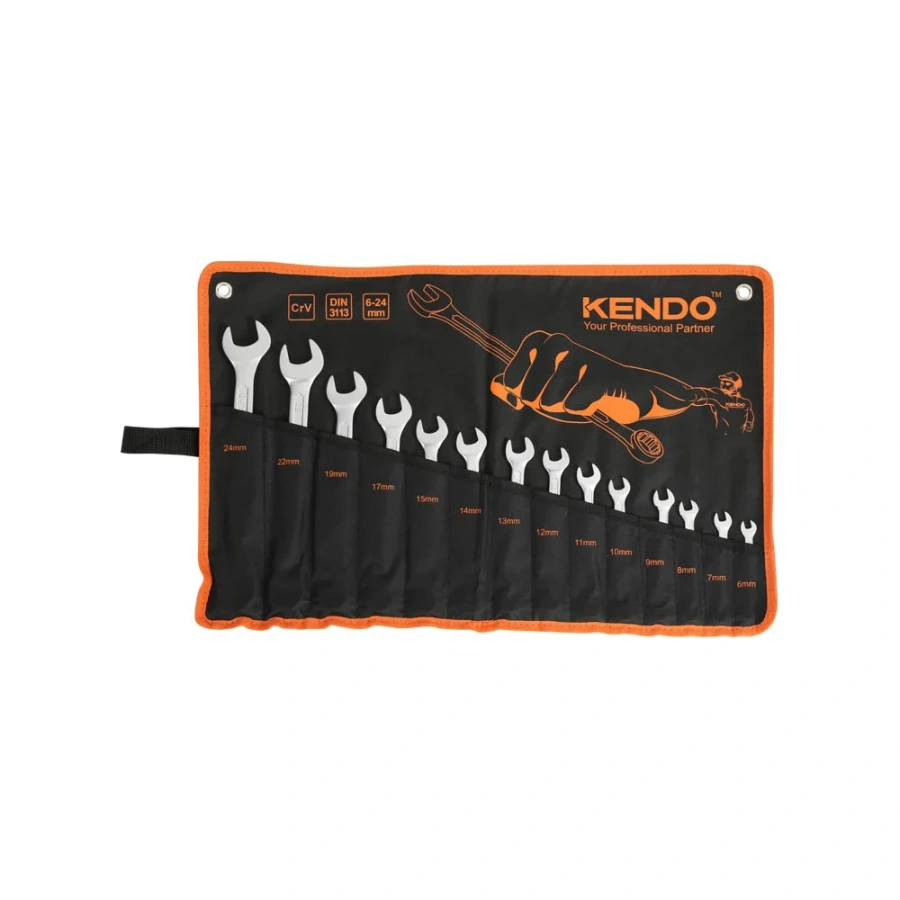 Набор комбинированных ключей KENDO 15246
