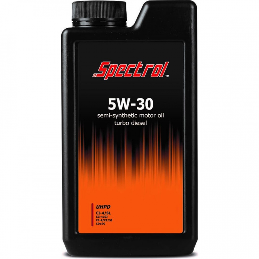 Полусинтетическое дизельное моторное масло Spectrol UHPD 5W-30 CI-4/SL