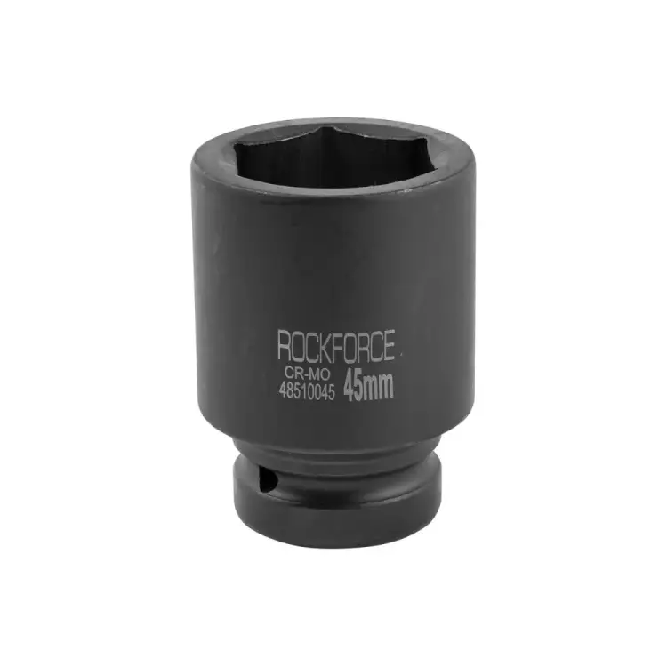 Ударная шестигранная удлиненная головка торцевая Rockforce RF-48510045