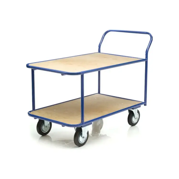 Двухъярусная платформенная тележка СТЕЛЛА-ТЕХНИК КП-2-Ф-5-8-200-К Двухъярусная платформенная тележка СТЕЛЛА-ТЕХНИК КП-2-Ф-5-8-200-К