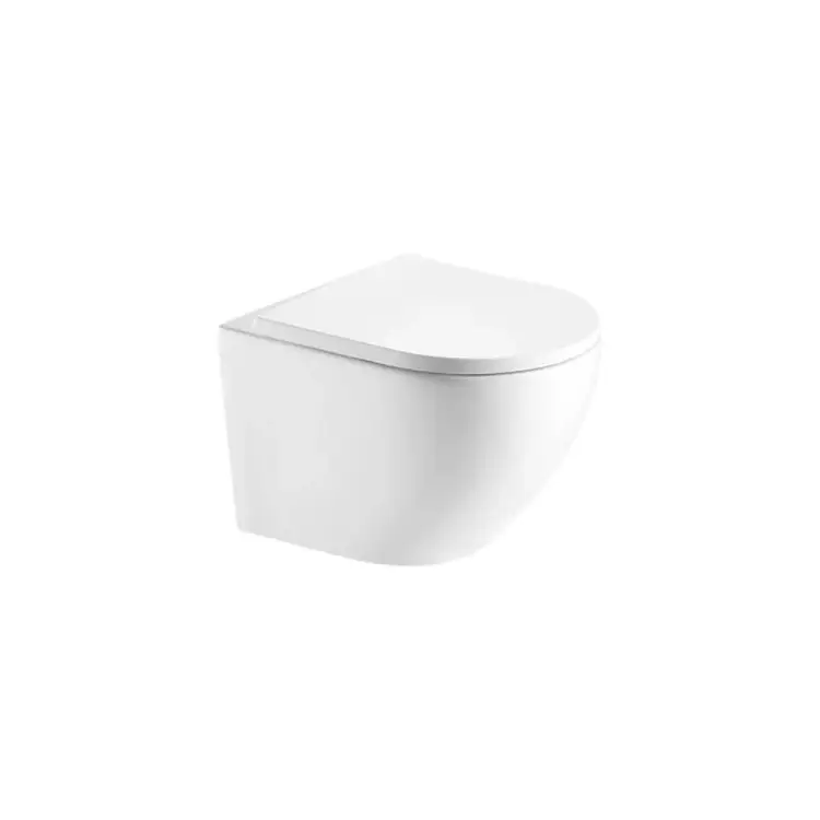 Подвесной безободковый унитаз Alcora Encanto LT-046E-R