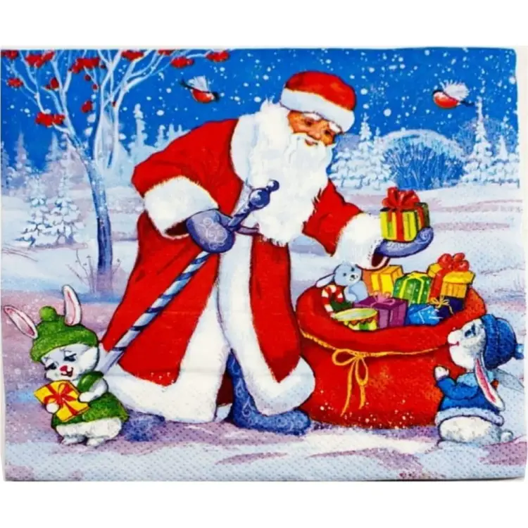 Бумажные салфетки EUROHOUSE 16018