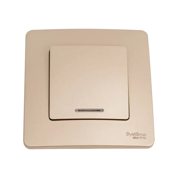 Одноклавишный выключатель Systeme Electric Blanca BLNVS010114