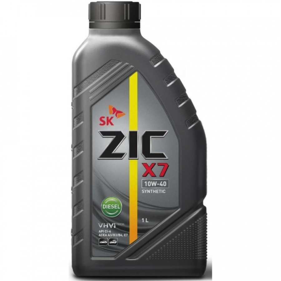 Синтетическое масло для коммерческой техники zic X7 10w40 Diesel CI-4/SL E7