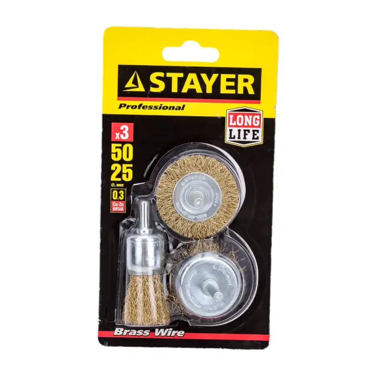 Набор щеток STAYER MASTER 35152-H3_z01 Набор щеток STAYER MASTER 35152-H3_z01