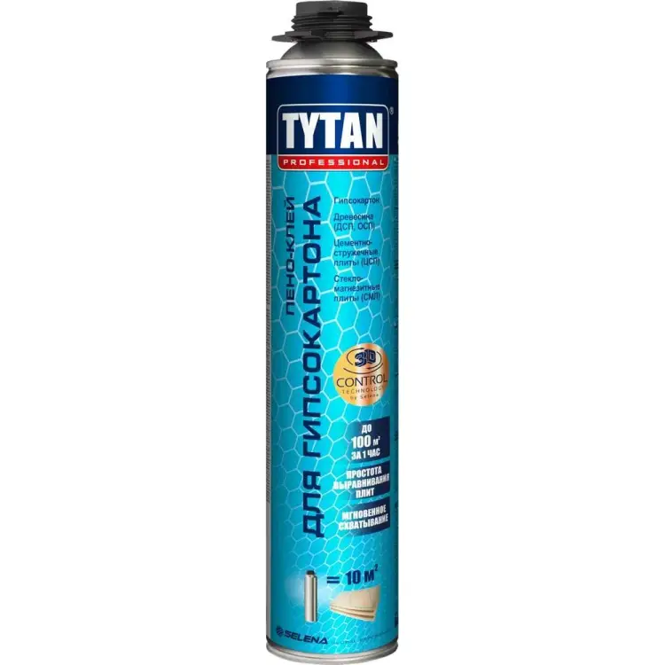 Пено-клей для гипсокартона Tytan PROFESSIONAL GUN 71361