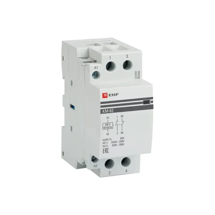 Модульный контактор EKF km-2-63-11