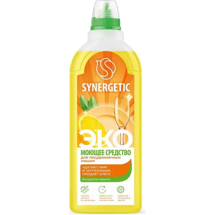 Концентрированное средство для посудомоечных машин SYNERGETIC 102101/8