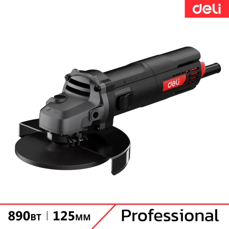 Профессиональная угловая шлифмашина DELI DE-JM125-4E 134522