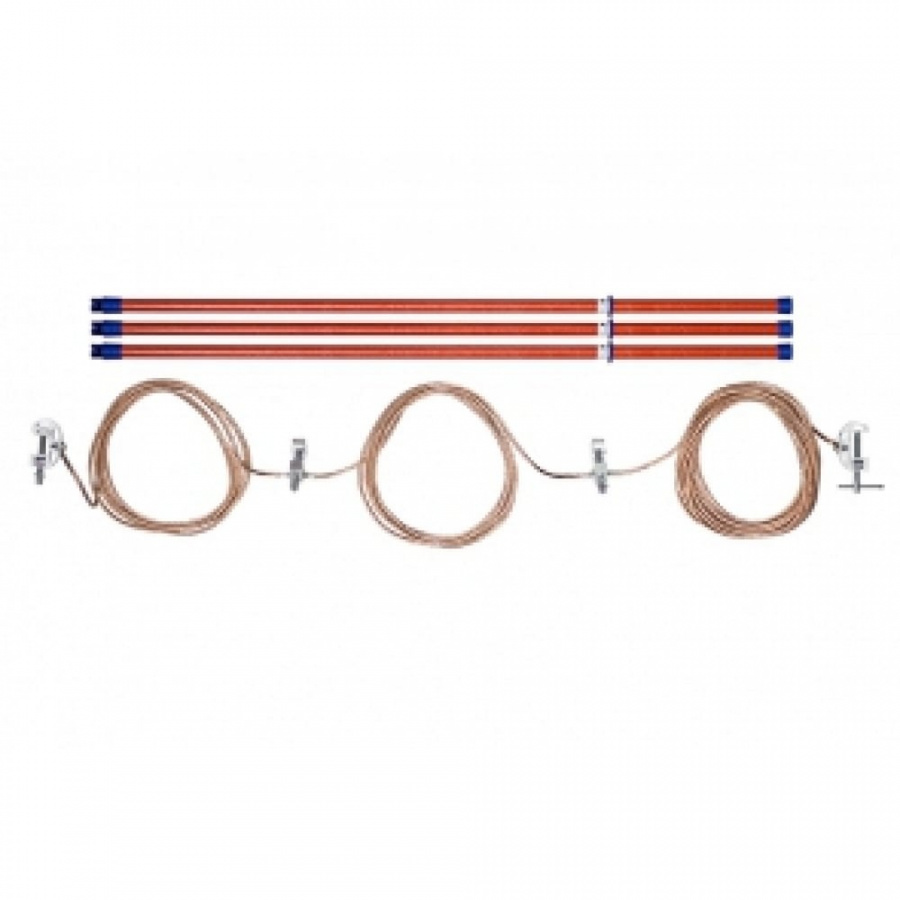Переносное заземление для ВЛ до 10 кВ Антиток ЗПЛ-10-3