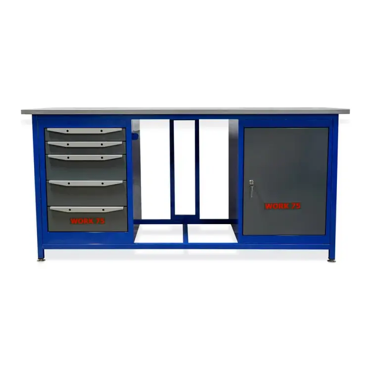 Двухтумбовый верстак WORK WK1800(Т0-Т5)