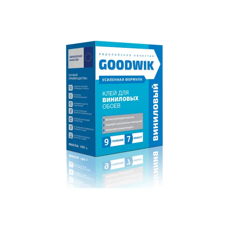 Клей для виниловых обоев Goodwik В 9 Клей для виниловых обоев Goodwik В 9