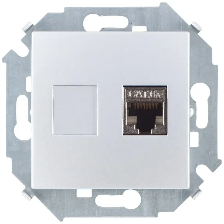 Компьютерная розетка Simon 1591563-033