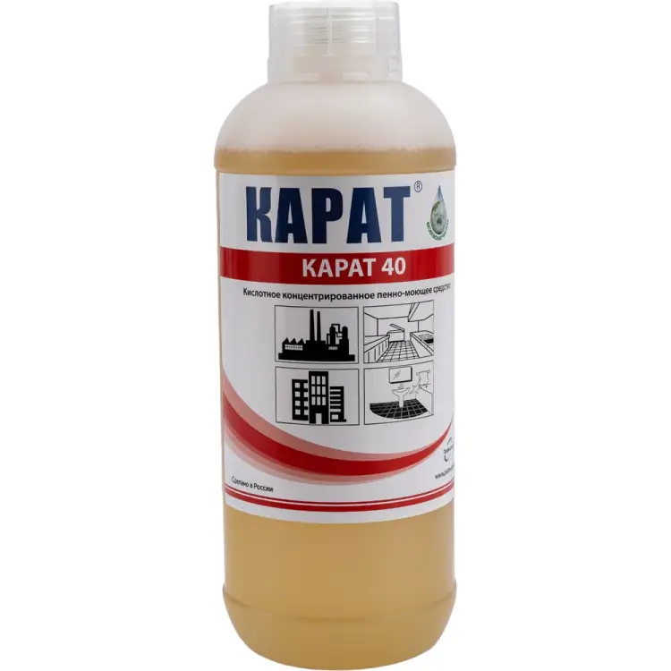 Кислотное средство для послестроительной уборки Карат 40 04127