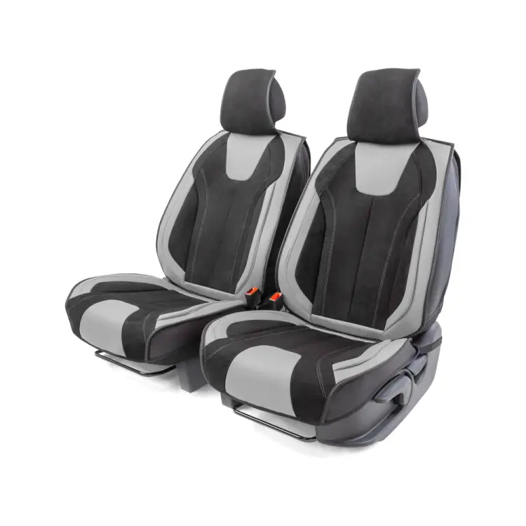 Каркасные накидки на передние сиденья CarPerformance CUS-3034 BK/GY