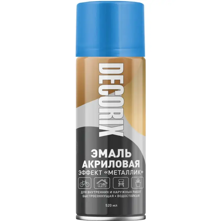 Аэрозольная акриловая эмаль Decorix 0103-01 DX Аэрозольная акриловая эмаль Decorix 0103-01 DX