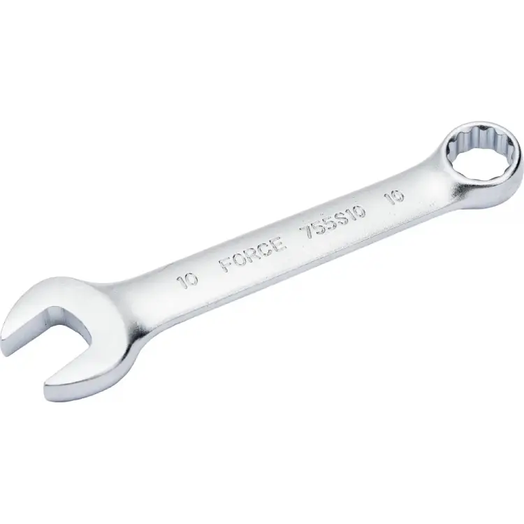 Короткий комбинированный ключ FORCE 755S10