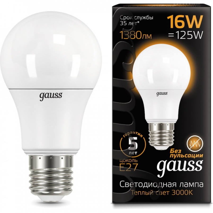 Лампа Gauss LED A60