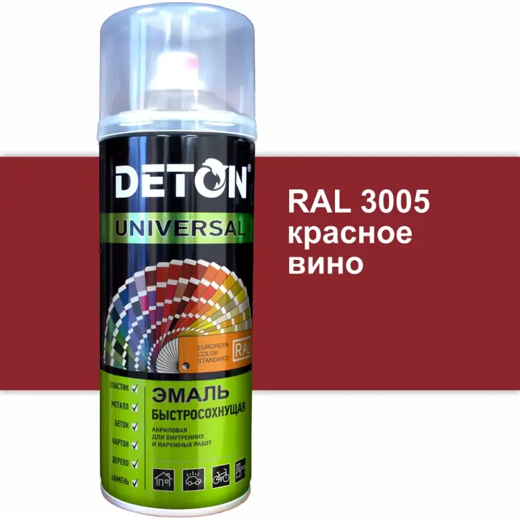 Быстросохнущая акриловая эмаль Deton DTN-A07246 Быстросохнущая акриловая эмаль Deton DTN-A07246