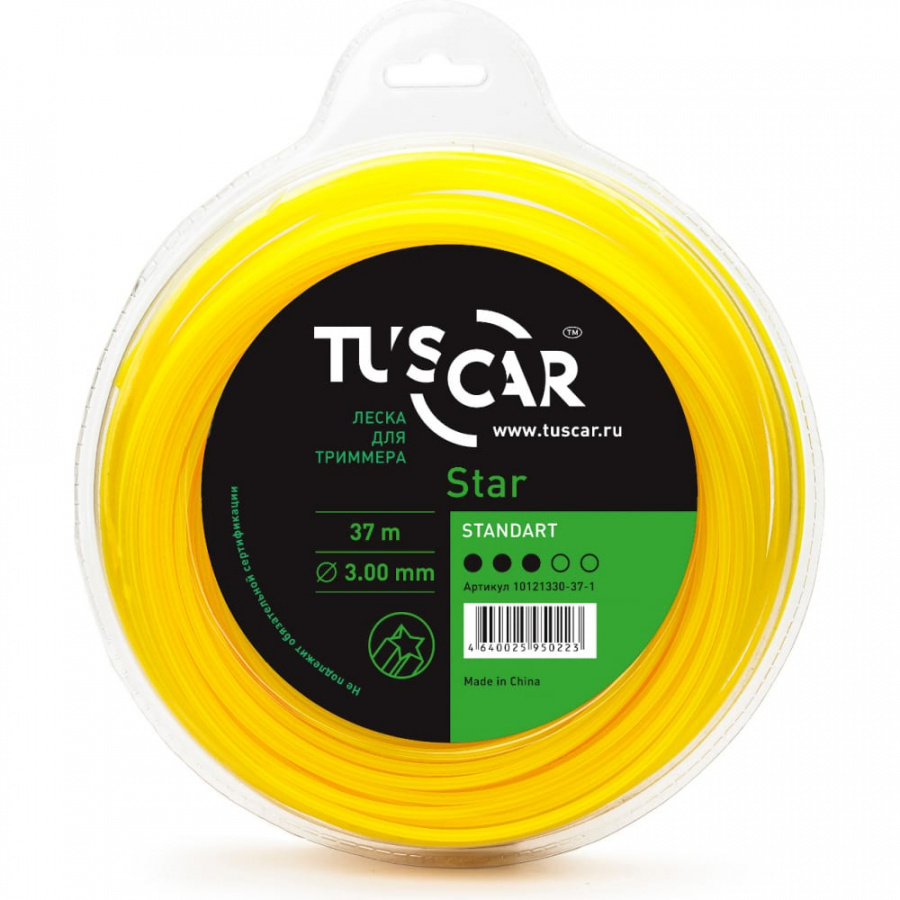 Леска для триммера TUSCAR Star Standart