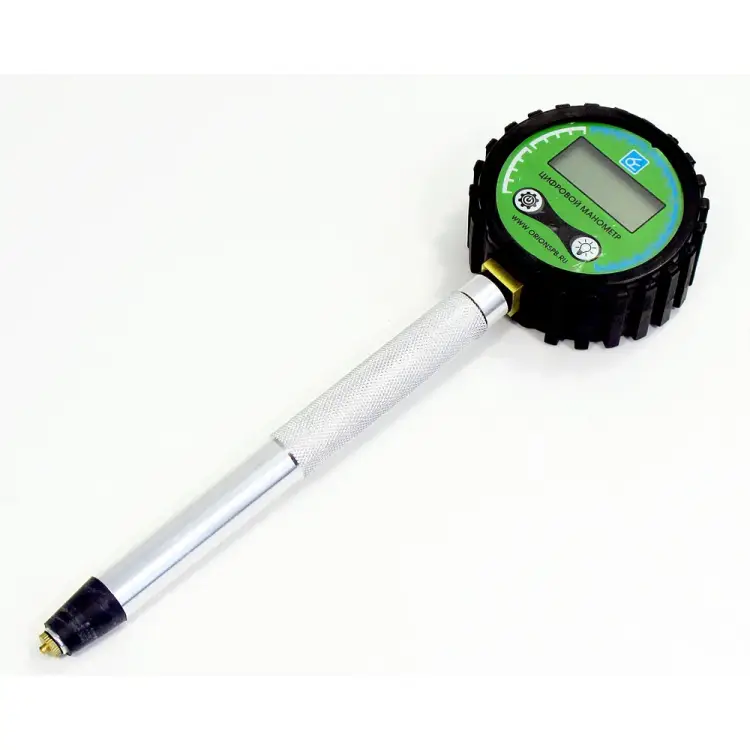 Цифровой прижимной компрессометр бензиновых ВАЗ+ГАЗ и др Вымпел КМ-05 5234