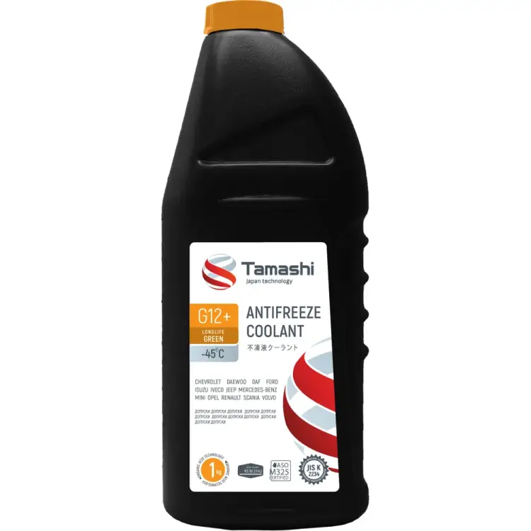 Антифриз Tamashi G12+ LONGLIFE YELLOW AFTY1