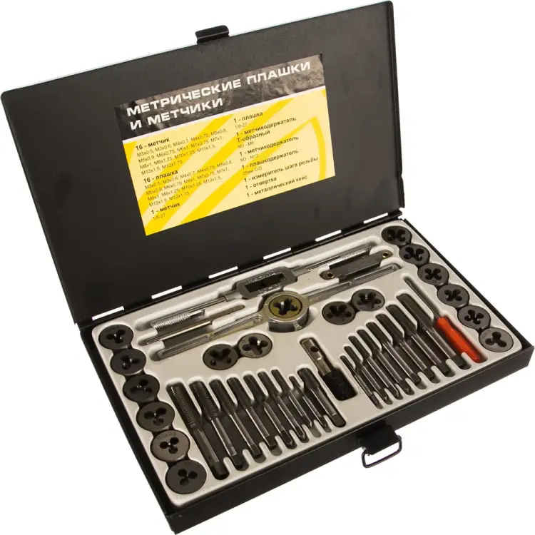 Набор метчиков и плашек Эврика ER-00401