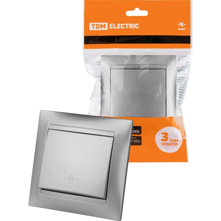 Выключатель TDM ELECTRIC Лама SQ1815-0206