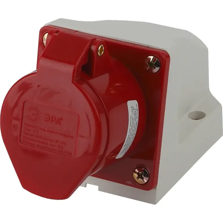Стационарная наружная розетка ЭРА 114 Б0032875