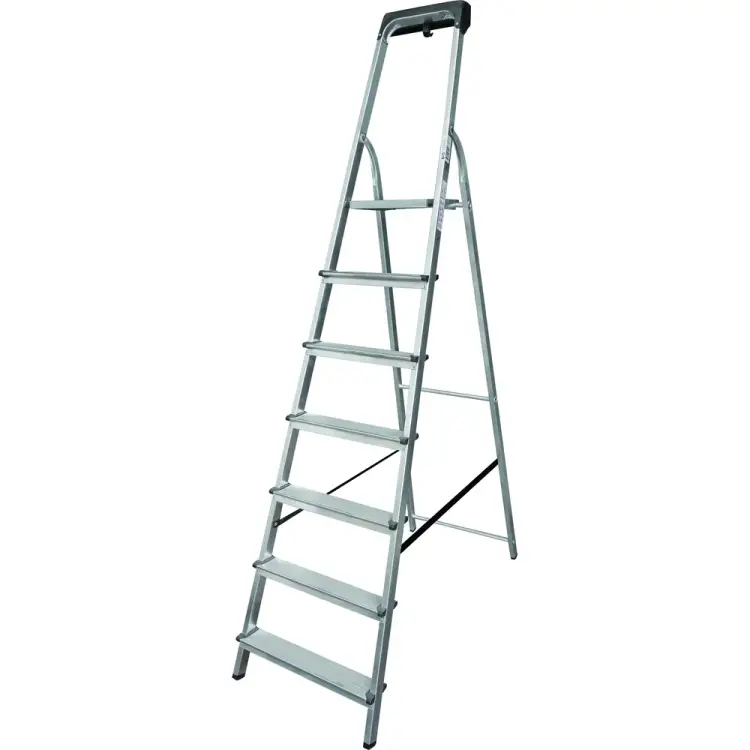 Алюминиевая стремянка с органайзером Новая Высота 1115107 Алюминиевая стремянка с органайзером Новая Высота 1115107