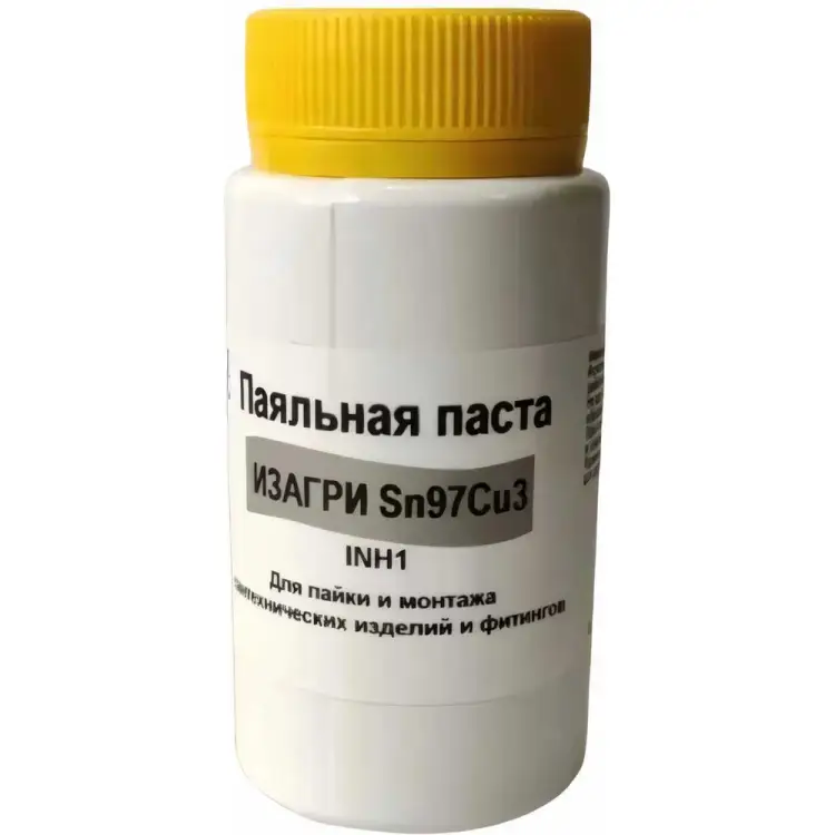 Паяльная бессвинцовая паста ИЗАГРИ INH1 SN97CU3 Паяльная бессвинцовая паста ИЗАГРИ INH1 SN97CU3
